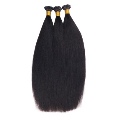 Fast ship brazilian virgin human hair keratin i tip hair extension wholesale