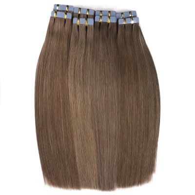 Cheap wholesale raw virgin human indian hair tape extensions